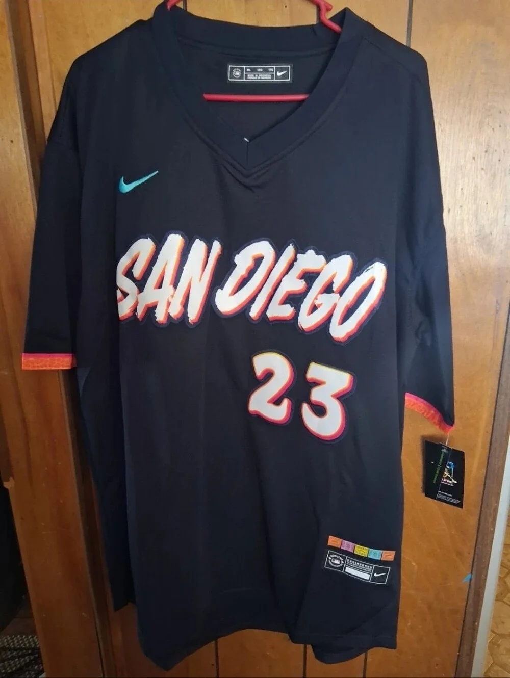Mystery Sports Card With Fernando Tatis Jr San Diego Padres XXL Jersey